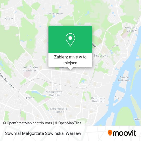 Mapa Sowmał Małgorzata Sowińska