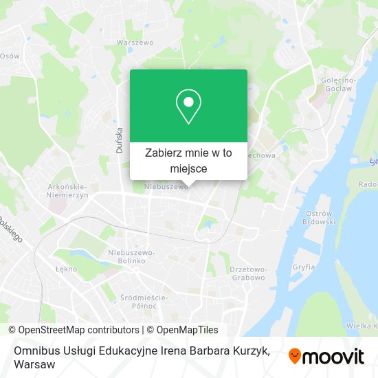 Mapa Omnibus Usługi Edukacyjne Irena Barbara Kurzyk