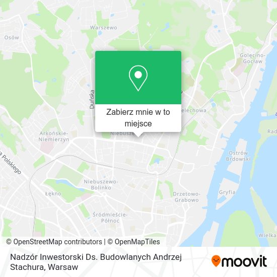 Mapa Nadzór Inwestorski Ds. Budowlanych Andrzej Stachura