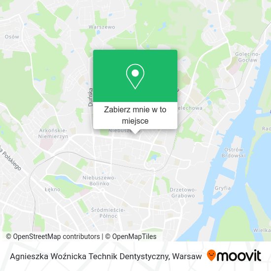 Mapa Agnieszka Woźnicka Technik Dentystyczny