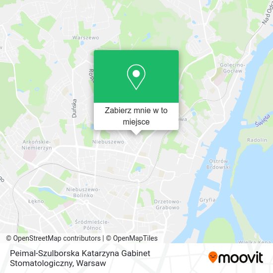 Mapa Peimal-Szulborska Katarzyna Gabinet Stomatologiczny