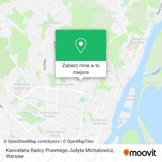 Mapa Kancelaria Radcy Prawnego Judyta Michalowicz