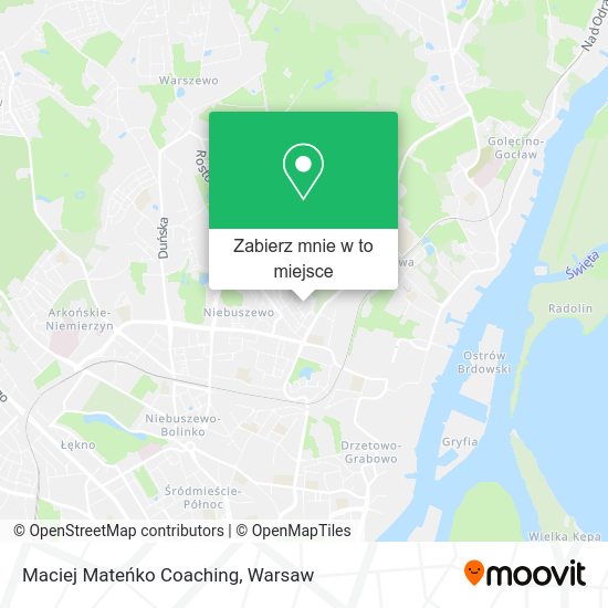 Mapa Maciej Mateńko Coaching