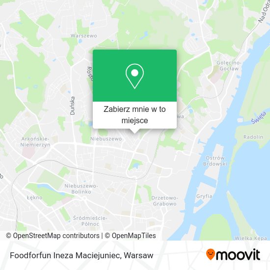 Mapa Foodforfun Ineza Maciejuniec