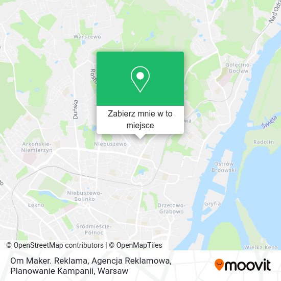 Mapa Om Maker. Reklama, Agencja Reklamowa, Planowanie Kampanii