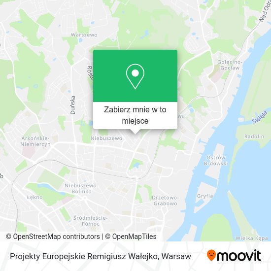 Mapa Projekty Europejskie Remigiusz Wałejko