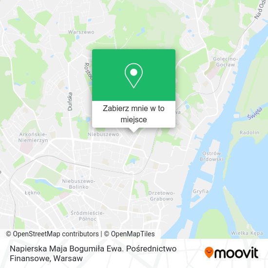 Mapa Napierska Maja Bogumiła Ewa. Pośrednictwo Finansowe