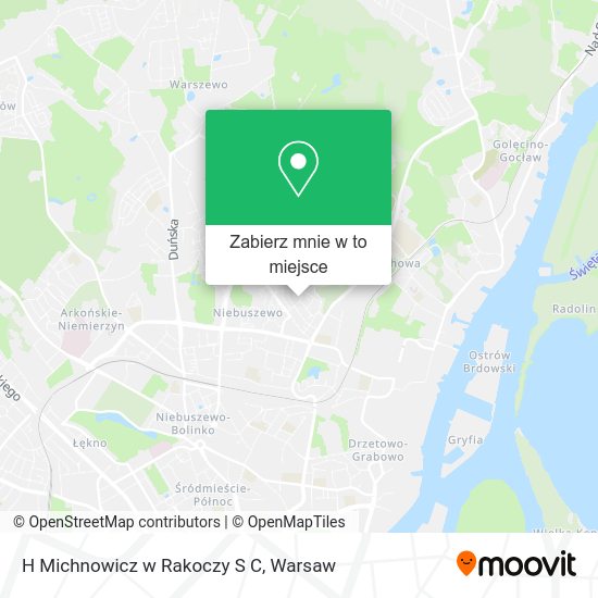 Mapa H Michnowicz w Rakoczy S C