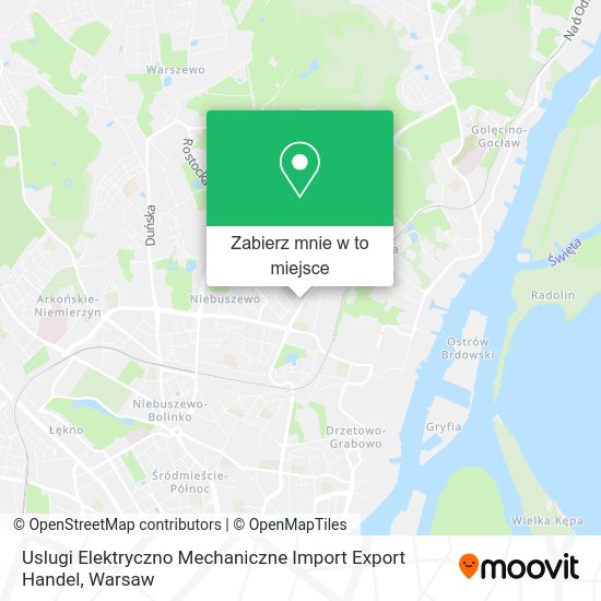 Mapa Uslugi Elektryczno Mechaniczne Import Export Handel