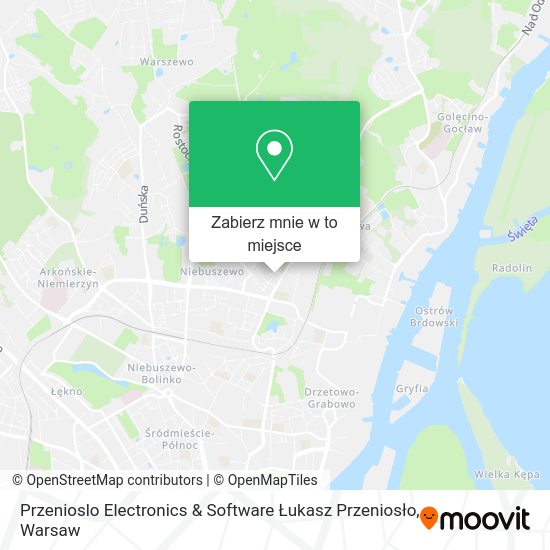 Mapa Przenioslo Electronics & Software Łukasz Przeniosło