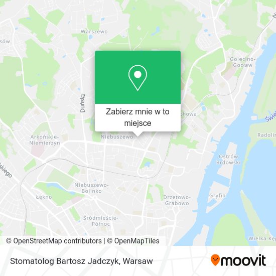 Mapa Stomatolog Bartosz Jadczyk