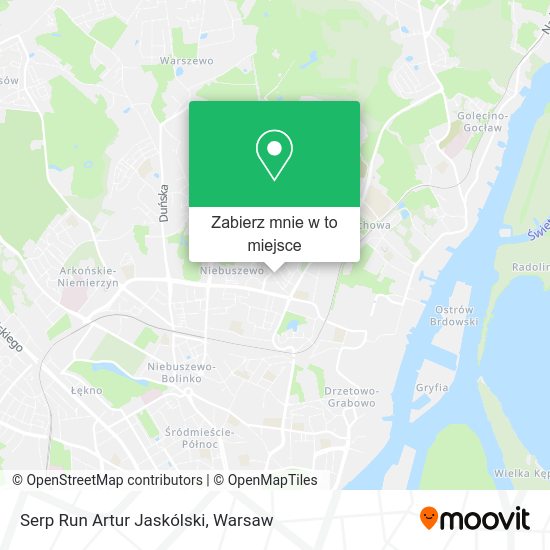 Mapa Serp Run Artur Jaskólski