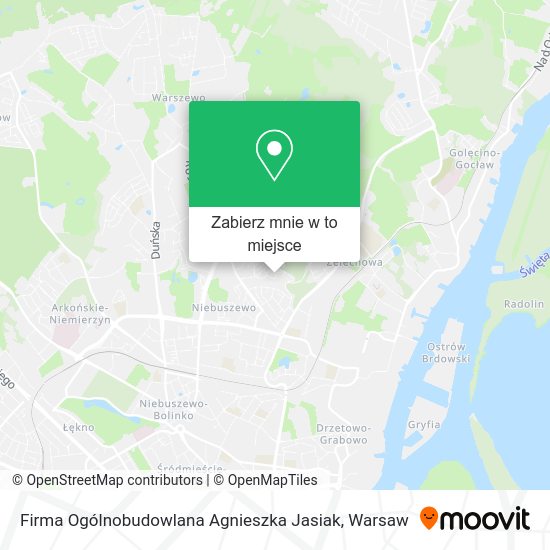 Mapa Firma Ogólnobudowlana Agnieszka Jasiak