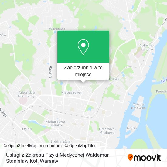 Mapa Usługi z Zakresu Fizyki Medycznej Waldemar Stanisław Kot