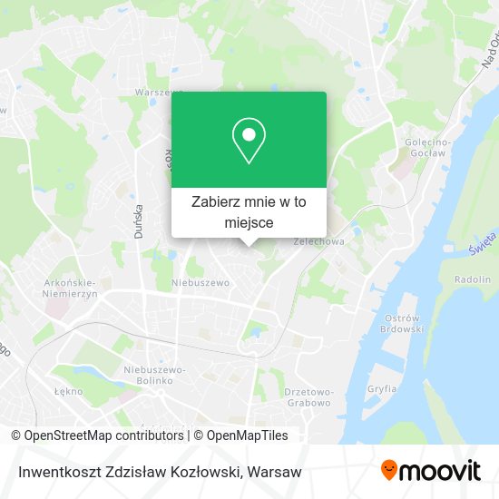 Mapa Inwentkoszt Zdzisław Kozłowski