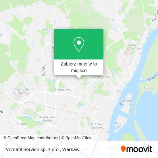 Mapa Versatil Service sp. z o.o.