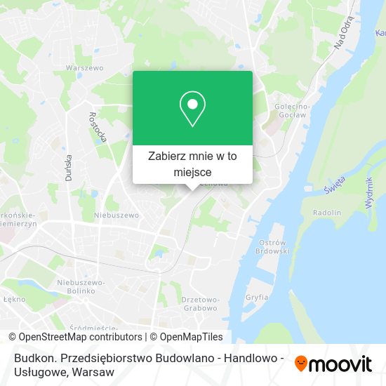 Mapa Budkon. Przedsiębiorstwo Budowlano - Handlowo - Usługowe