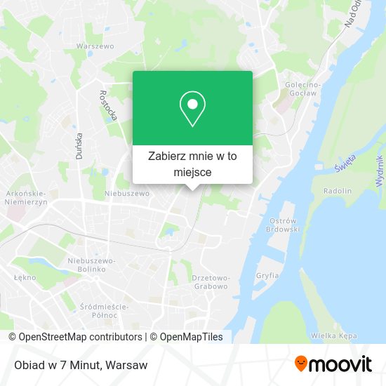 Mapa Obiad w 7 Minut