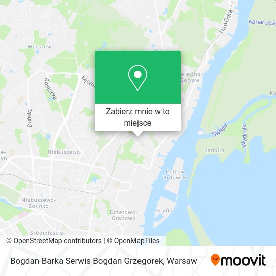 Mapa Bogdan-Barka Serwis Bogdan Grzegorek