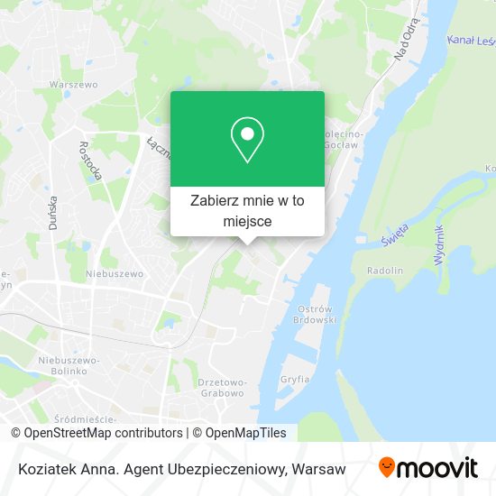 Mapa Koziatek Anna. Agent Ubezpieczeniowy