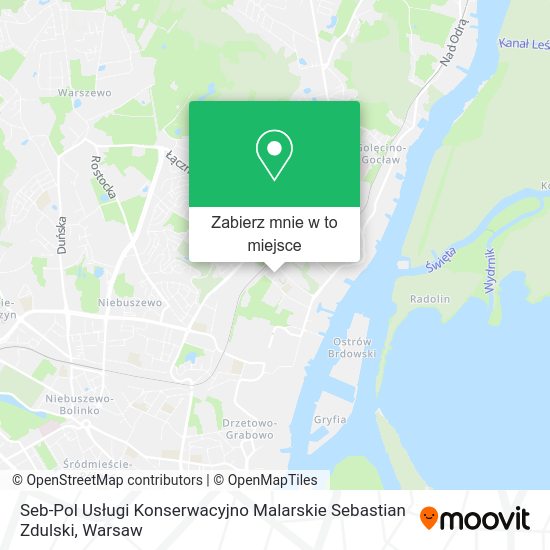 Mapa Seb-Pol Usługi Konserwacyjno Malarskie Sebastian Zdulski