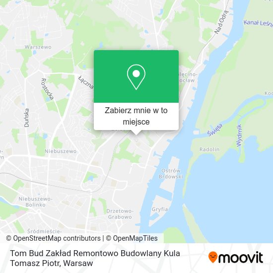 Mapa Tom Bud Zakład Remontowo Budowlany Kula Tomasz Piotr