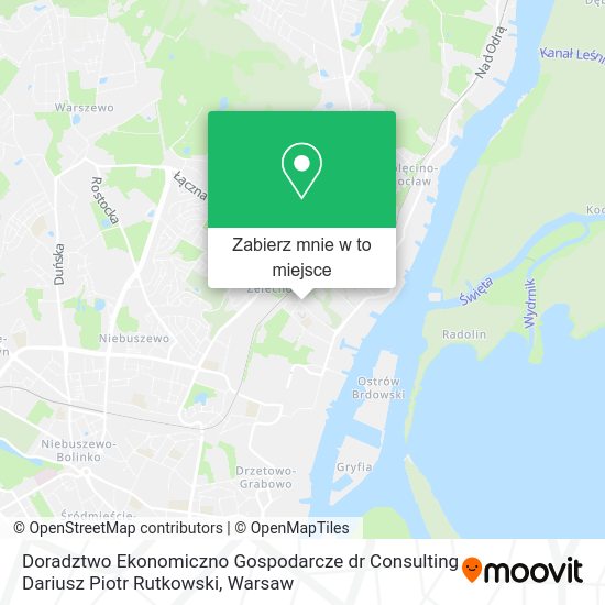 Mapa Doradztwo Ekonomiczno Gospodarcze dr Consulting Dariusz Piotr Rutkowski