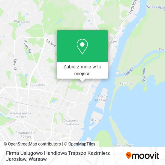 Mapa Firma Uslugowo Handlowa Trapszo Kazimierz Jaroslaw