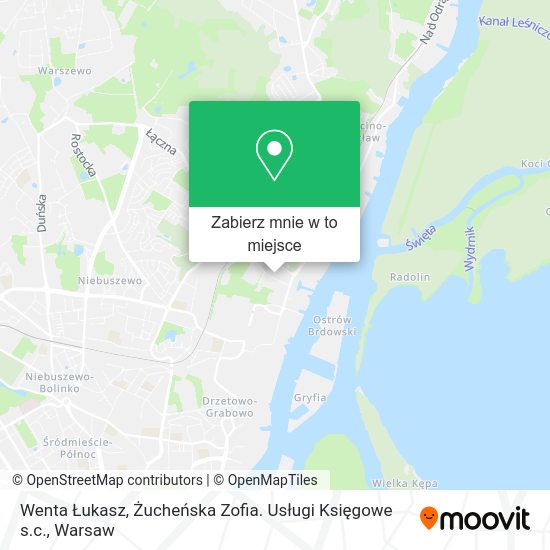 Mapa Wenta Łukasz, Żucheńska Zofia. Usługi Księgowe s.c.