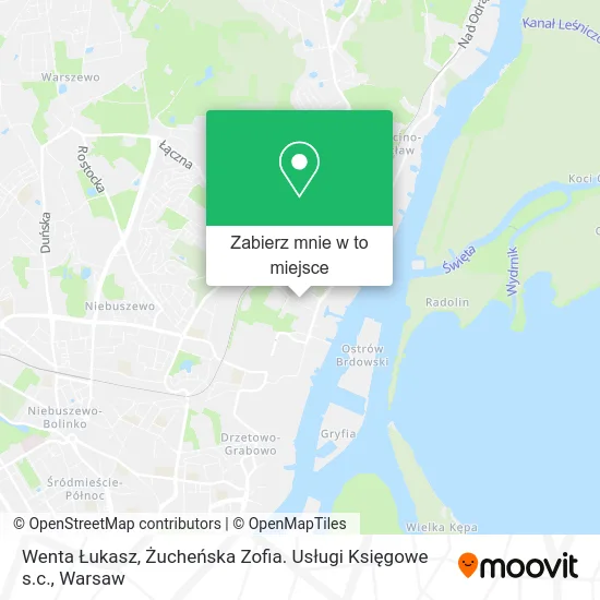 Mapa Wenta Łukasz, Żucheńska Zofia. Usługi Księgowe s.c.