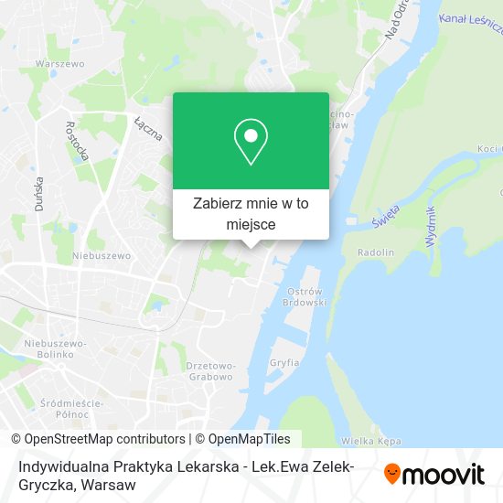 Mapa Indywidualna Praktyka Lekarska - Lek.Ewa Zelek-Gryczka