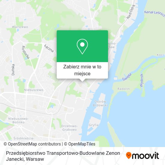 Mapa Przedsiębiorstwo Transportowo-Budowlane Zenon Janecki