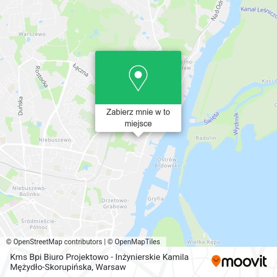 Mapa Kms Bpi Biuro Projektowo - Inżynierskie Kamila Mężydło-Skorupińska