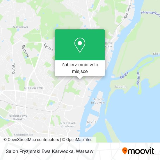 Mapa Salon Fryzjerski Ewa Karwecka