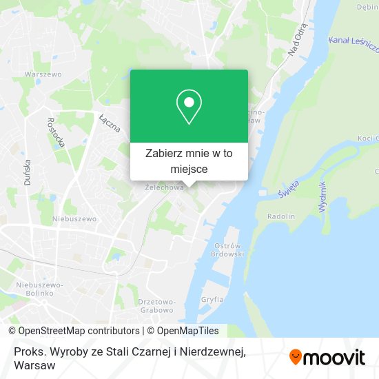 Mapa Proks. Wyroby ze Stali Czarnej i Nierdzewnej