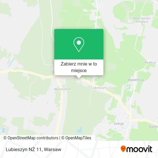 Mapa Lubieszyn NŻ 11