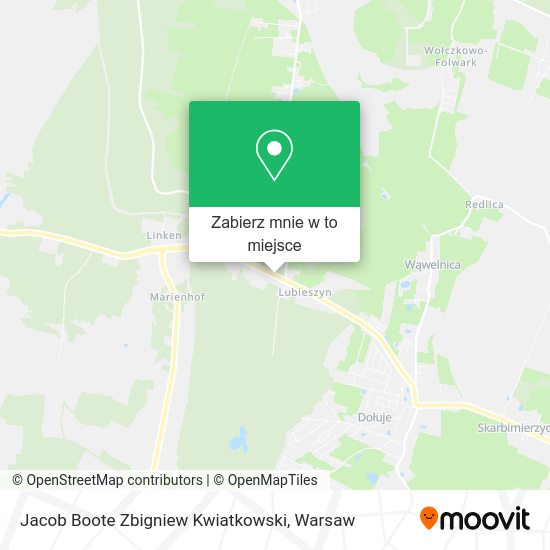 Mapa Jacob Boote Zbigniew Kwiatkowski