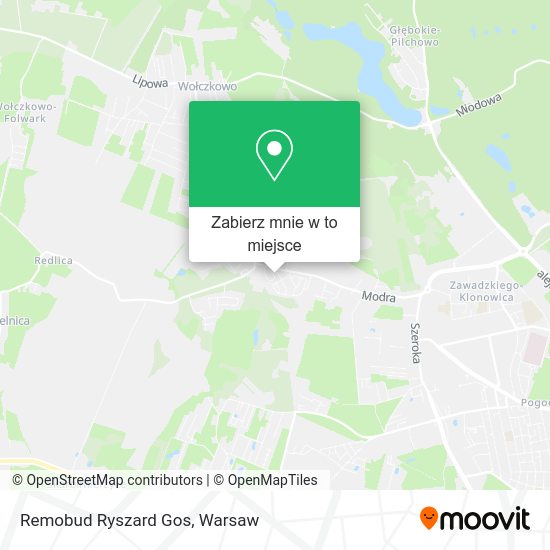 Mapa Remobud Ryszard Gos