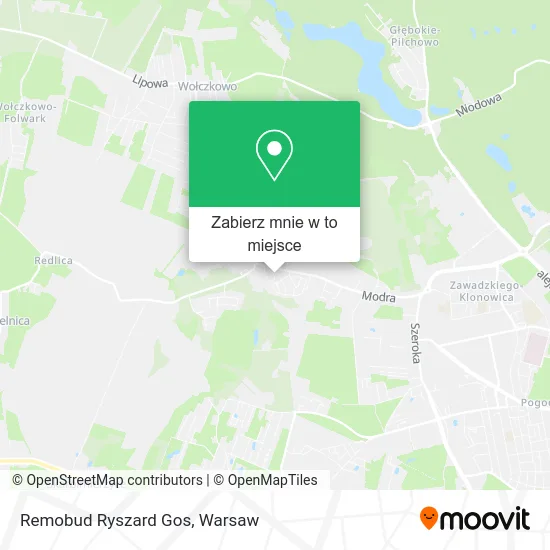 Mapa Remobud Ryszard Gos