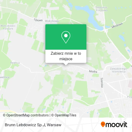 Mapa Brunn Lebdowicz Sp.J