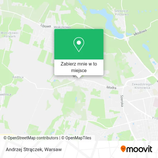 Mapa Andrzej Strączek