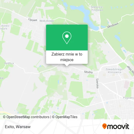 Mapa Exito