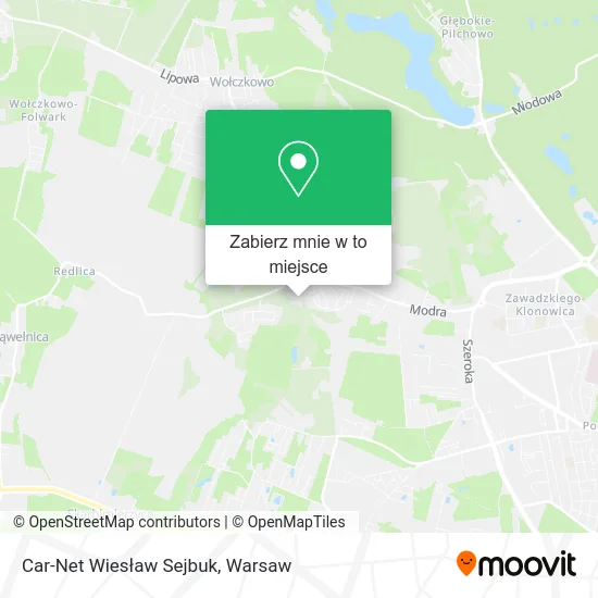 Mapa Car-Net Wiesław Sejbuk