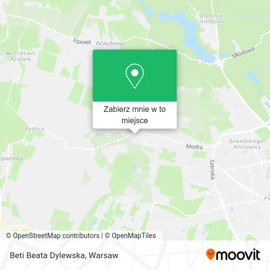 Mapa Beti Beata Dylewska