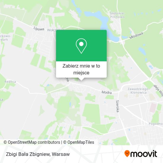 Mapa Zbigi Bała Zbigniew