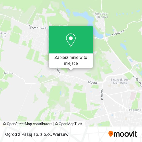 Mapa Ogród z Pasją sp. z o.o.