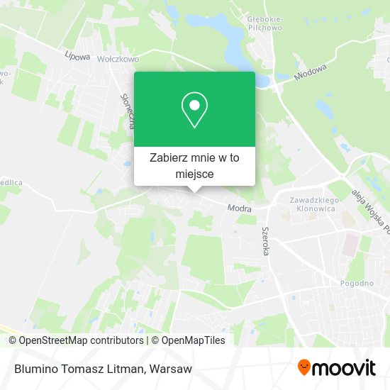 Mapa Blumino Tomasz Litman