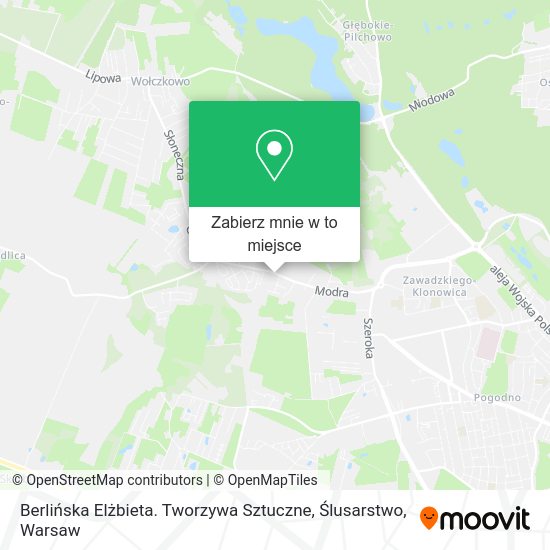 Mapa Berlińska Elżbieta. Tworzywa Sztuczne, Ślusarstwo