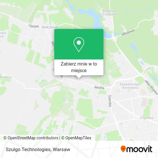 Mapa Szulgo Technologies