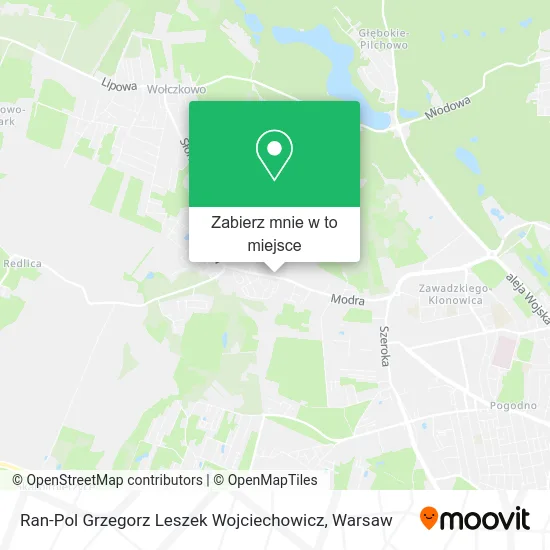 Mapa Ran-Pol Grzegorz Leszek Wojciechowicz